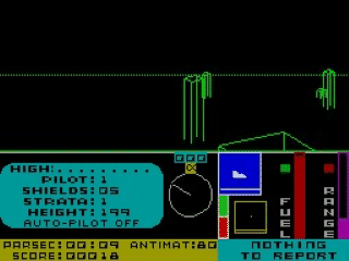Terrahawks screenshot 3 for ZX Spectrum